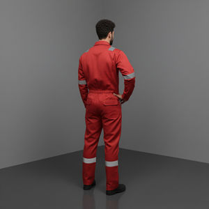 Overol de alta visibilidad, uniforme de trabajo diario confiable, overol adecuado para turnos de trabajo de larga duración, overol de trabajo - Product Image 5