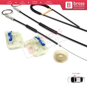 Juego de Reparación de Elevalunas Eléctrico BWR5167 Delantero Derecho, Piezas de Automóvil Bross, Hecho en Turquía - Product Image 2