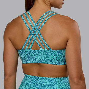 Best Selling Women's <b>Sports</b> Bra Fashionable Stylish Adjustable <b>Fitness</b> <b>Wear</b> with Logo on Front Plus Size Breathable Affordable - Product Image 5