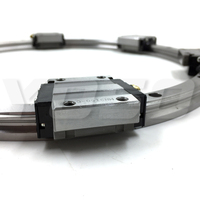 Rail linéaire circulaire à arc, guide linéaire, bloc coulissant, rail de guidage linéaire pour machine CNC, glissière électrique, vente chaude