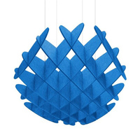 Panneaux acoustiques décoratifs pour plafond et mur, en fibre de polyester, absorption acoustique, déflecteur acoustique