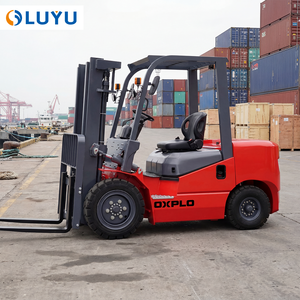 LUYUフォークリフトコンテナマスト3トンディーゼルFWD CPCD30トリペックスマスト7000mmリフト高さ新車 - Product Image 1