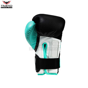 ถุงมือชกมวยทนทานออกแบบโลโก้ได้ตามต้องการแบบมืออาชีพทำจากหนังคุณภาพสูงสไตล์ธรรมดาสำหรับใช้ในกีฬา - Product Image 3
