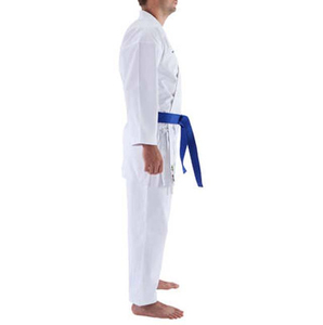 Pantalones profesionales de artes marciales de mezcla de algodón de la mejor calidad de fábrica, venta completa, rodilla reforzada para Karate Jiu Jitsu - Product Image 3