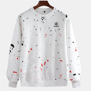 Sweat-shirt tendance en coton mélangé, fabriqué avec un tissu doux, confortable et chaud, au design moderne et simple. - Product Image 1