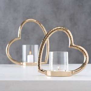 Table <b>Centerpieces</b> Decor High Quality Glass <b>Candle</b> Holder Stands Best Seller Aluminium <b>Candle</b> Holder - Product Image 2