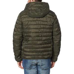 Chaqueta Acolchada Reversible Casual y Elegante para Hombre, de Alta Calidad, con Capucha, Manga Larga, Recubierta, para Invierno, Nueva Tela con Letras - Product Image 4