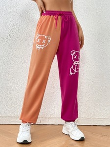 Pantalones de chándal para mujer Pantalones de chándal de lana de algodón hechos a medida para mujer con bolsillos Pantalones de chándal de cintura alta para la venta - Product Image 6
