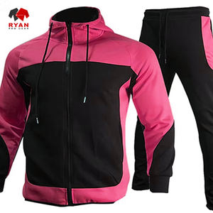 Trajes de chándal de alta calidad para hombres Logotipo personalizado Chándal deportivo Última moda Conjuntos de 2 piezas - Product Image 1