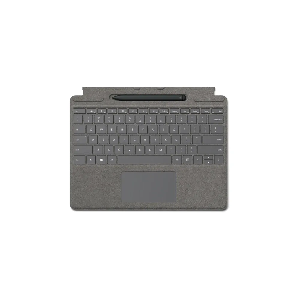 Microsoft Surface Pro X Keyboard with Slim Pen for Business - Concrete