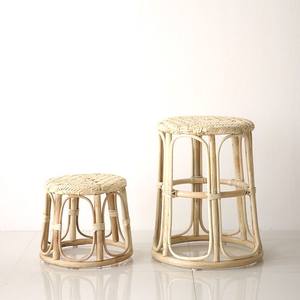 Taburete de ratán para decoración de cafetería y bar, taburete de interior y exterior para el hogar, hotel, restaurantes - Product Image 1