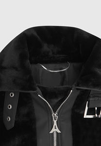 เสื้อโค้ทกันหนาวผู้หญิงแบบหนา รุ่นปี 2022 ผลิตตามสั่ง เป็นมิตรกับสิ่งแวดล้อม สไตล์ปกติ ผ้าโพลีเอสเตอร์ หรูหรา เซ็กซี่ สบายๆ ผ้าฝ้ายด้านนอก - Product Image 5