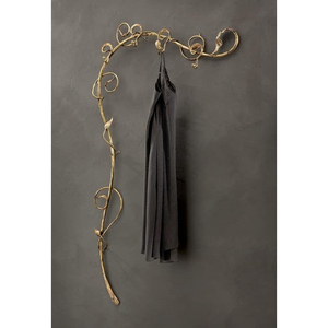 Colgador de tela de Metal con acabado plateado de primera calidad para organizador de armario de lavandería, construcción elegante duradera resistente a la oxidación - Product Image 6