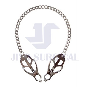 Professional CE ISO Approved Hot Sales Bad Kitty <b>Silicone</b> Nipple Clamps with <b>Steel</b> Chain Nipple Clamps with Chain - Product Image 5