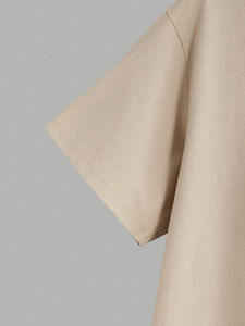 Wholesale 180G 100% Cotton Casual Round Neck Solid Colour T-Shirt Custom Printing Logo Blank <b>Tshirts</b> Short Sleeve Men's T Shirt - Product Image 5