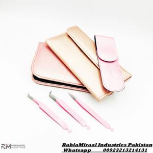 RMI แหนบถอนขนตาสเตนเลสเกรดพรีเมี่ยมพร้อมที่จับกันลื่นเพื่อแยกและจัดวางขนตาแต่ละ RMI-MZ-LT-1680 - Product Image 6