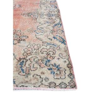 Tapis en laine noué à la main de grande taille, motif médaillon rouge et orange, pour la maison et le salon, tapis rectangulaire pour couloir - Pae-2035 - Product Image 4