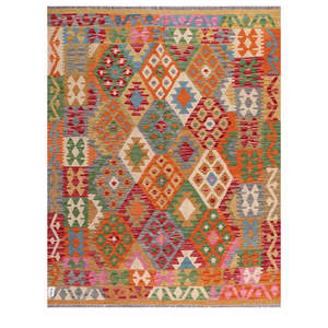 Alfombra Imaco Rugs Maimana, Alfombra Kilim Afgana, 194 x 155 cm - Product Image 1