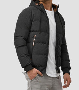 Veste matelassée pour homme Vêtements décontractés d'hiver Chaud, confortable, léger, solide, Vente en gros Veste matelassée pour homme - Product Image 4