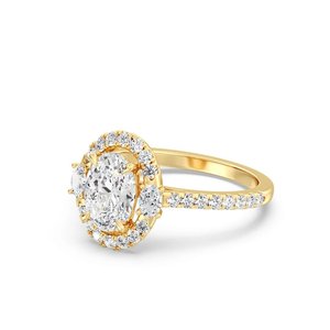 Anillo Halo Solitaire - Product Image 1
