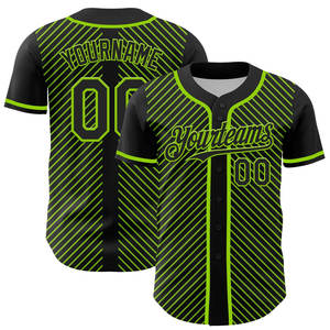 Personalizado Deportes Nombre del Equipo Uniforme Privado Jersey Béisbol Sublimación Imprimir Hombres Mujeres Jóvenes Béisbol Jersey Botón arriba Diseño - Product Image 3