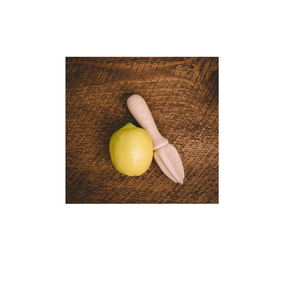 Eco Friendly <b>Mini</b> Wooden Hand Lemon Press Manual <b>Juicer</b> Fruit 3 Medium Size Reamers Design Kitchen Tool Natural Wood Color - Product Image 6