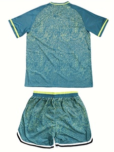 Ensemble de maillots de football d'équipe de sublimation personnalisés haute performance Anti-bactérien Stretch Séchage rapide Respirant Léger 100% - Product Image 4