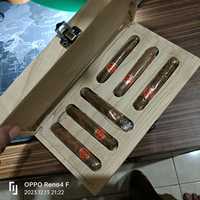Humidor de Cigarros de Madera Portátil, Ecológico, de Lujo, Hecho en Indonesia, Tamaño Personalizado, Color Negro, para Hojas de Tabaco, ¡Oferta!