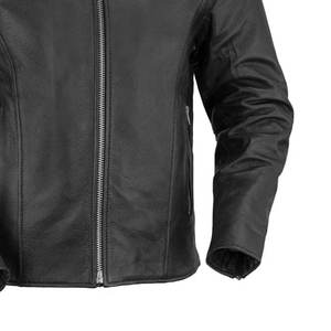 Vestes en cuir pour hommes Nouveau style vieilli en cuir d'agneau véritable de qualité supérieure à prix de gros pour l'extérieur - Product Image 6