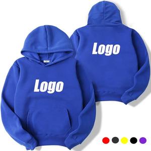 Nuevas sudaderas con capucha para hombre Sudadera informal de manga corta de color sólido con técnica bordada para invierno - Product Image 3