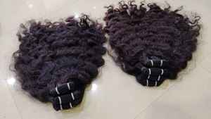 Extensiones de cabello humano ondulado profundo indio de 20 pulgadas de alta calidad 100% paquetes de cabello humano ondulado profundo suelto virgen para venta al por mayor - Product Image 3