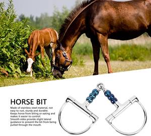 Bridon de course équestre en acier inoxydable de haute qualité, vente en gros, avec options de couleur et de taille personnalisées, fabrication OEM disponible - Product Image 4