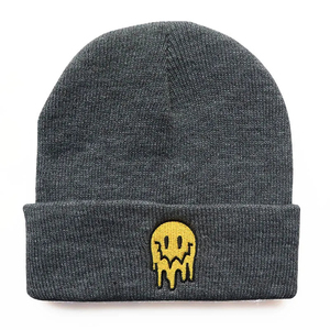 OEM High Quality Jacquard Unisex Adjustable Beanie Cap Custom Patch Solid Daily Use 2026 Custom Brand Name - Product Image 1