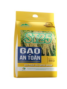 ข้าวขาวเมล็ดยาวคุณภาพส่งออกพรีเมียม SEPON SPSrice ST25 บรรจุถุง 5 กก. ได้รับการรับรองมาตรฐาน HACCP ISO 20200 จากเวียดนาม ขายส่งแบบ B2B รับประกัน 1 ปี - Product Image 5