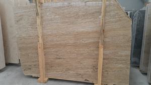 2025 dalle de travertin veine d'argent Durable de qualité supérieure 2cm cachemire extérieur moderne finition aiguisée coupée à la taille fabriquée en Turquie - Product Image 5