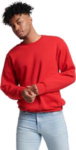 เสื้อสเวตเชิ้ตคอกลมผู้ชาย True Red รุ่น Dri Power สำหรับฤดูหนาว ผ้าฝ้ายคลาสสิกเนื้อฟลีซ ทรงโอเวอร์ไซส์ แห้งเร็ว นุ่ม สบาย อุ่น - Product Image 2