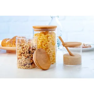 Barattolo in Vetro Personalizzato Momomi XL per Conservazione e Organizzazione - Product Image 2
