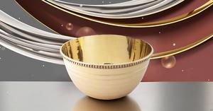 ชามผสมทองเหลืองทำด้วยมือสำหรับห้องครัวการเสิร์ฟชามถั่วขัดเงาสำหรับการตีสลัดไข่การทำลูกอมและการตกแต่ง - Product Image 5