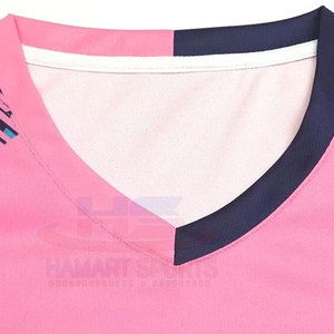 Camiseta de Fútbol Personalizable para Equipo, Transpirable, Ligera, de Manga Corta, Alta Calidad, 100% Poliéster, con Nombres y Logotipos del Equipo Personalizados - Product Image 4