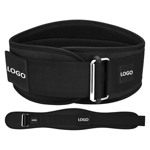 เข็มขัดยกน้ำหนักออกกำลังกาย2025นีโอพรีนแบบปรับได้พร้อมโลโก้ออกแบบได้ตามต้องการ - Product Image 1
