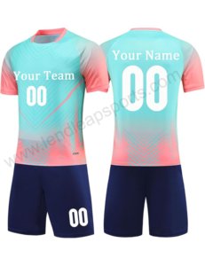 Vente en gros d'uniformes de football Nouvelle saison Modèle Sublimation complète Maillot à col en V respirant pour adultes Confortable - Product Image 5