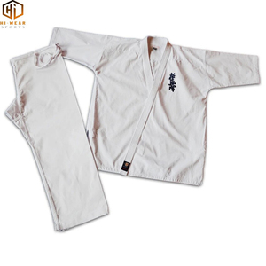 Artes marciales Kyukushin karate uniforme karate trajes karate GI 10-12 oz para entrenamiento - Product Image 5