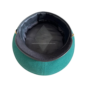 Luxury ceremonial caps bullion badge premium structured fit elegant uniform <b>hats</b> wholesale supplier export factory direct salesx - Product Image 5