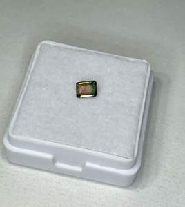 Turmalina Bio Natural Octogonal. Turmalina Bio de Color Natural Tallada. - Product Image 4