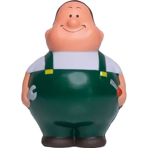 Gadgets anti-stress personnalisés Bert Worker, jouets promotionnels - Product Image 3