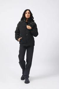 Veste matelassée à col montant pour homme, OEM professionnel, motif personnalisé, hiver, automne, fermeture éclair, toile unie, prix bas, personnalisable - Product Image 3