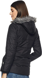 Top mới lông Hoody của phụ nữ Parka áo khoác trong mùa đông của phụ nữ áo khoác áo khoác mùa đông dài cộng với kích thước mùa đông nóc Áo khoác phụ nữ - Product Image 6