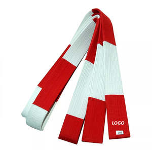 Cinturones de Karate y BJJ con Logotipo Personalizado, Elásticos, de Secado Rápido, Transpirables, 100% Algodón, Buena Calidad, OEM - Product Image 4