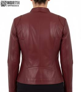 2025 taux de gros professionnel qualité supérieure vestes en peau de mouton pour les femmes dernière conception mode femme mode veste personnalisée - Product Image 2