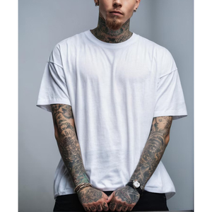 T-shirts pour hommes haute qualité 100% coton décontracté à manches courtes T-shirt sérigraphié DTG Design été coupe ample T-shirt pour hommes - Product Image 2